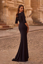 La Femme Evening 26955 - Black