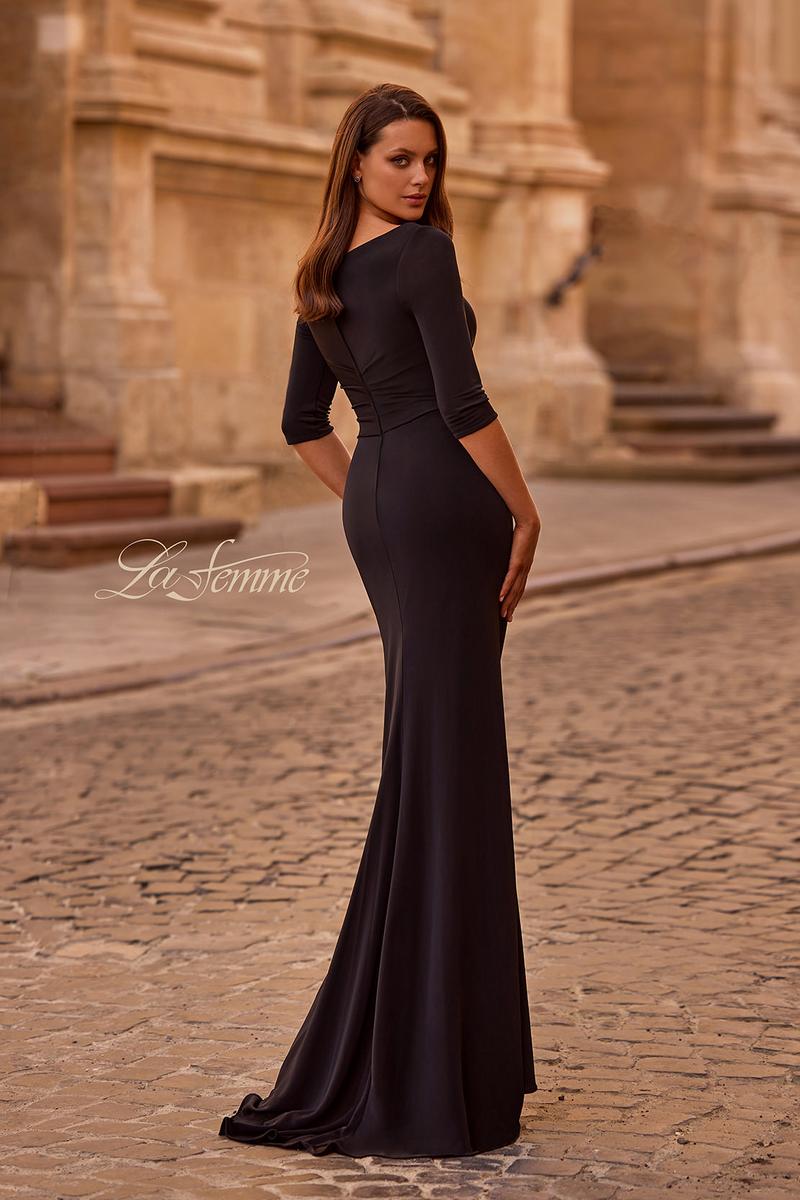 La Femme Evening 26955 - Black