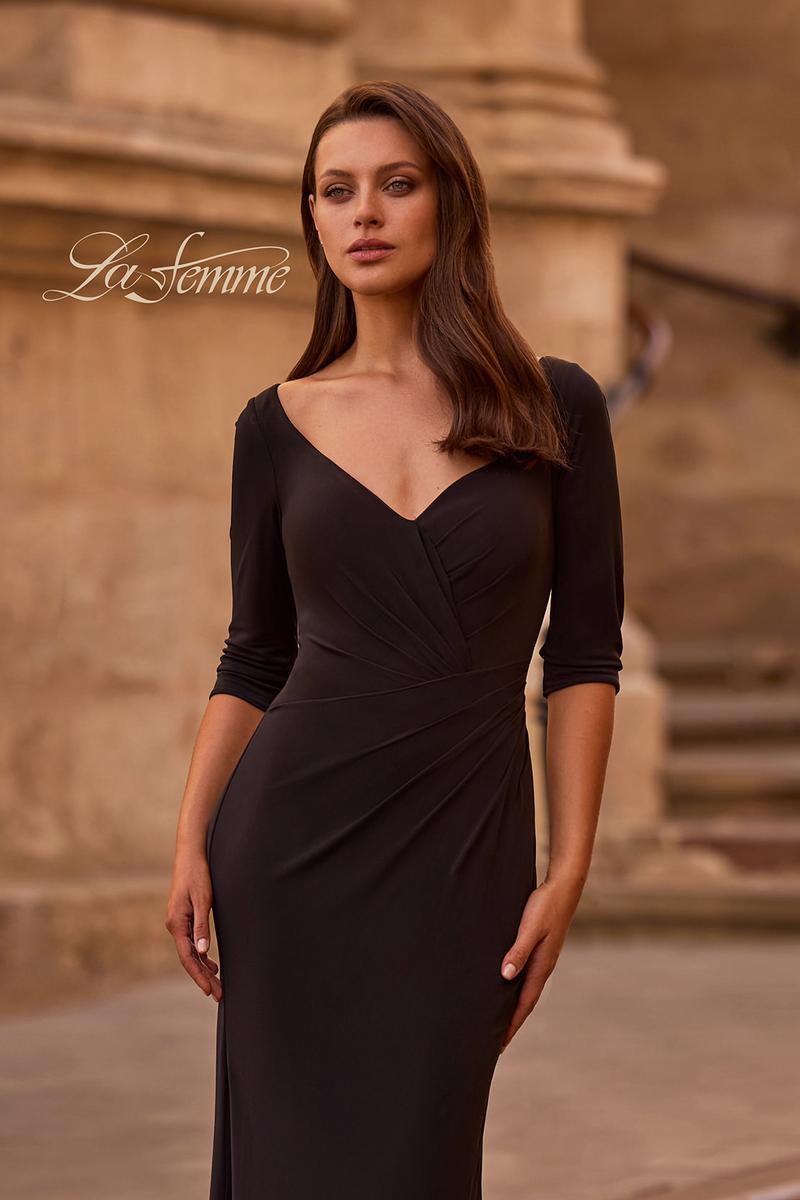 La Femme Evening 26955 - Black