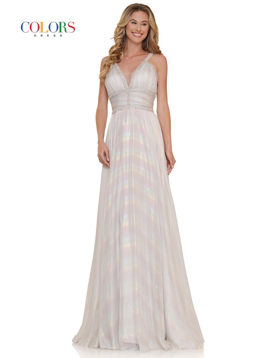 Colors Dress Dress 2726 - Coral