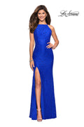 La Femme Prom 27046 - Electric Blue