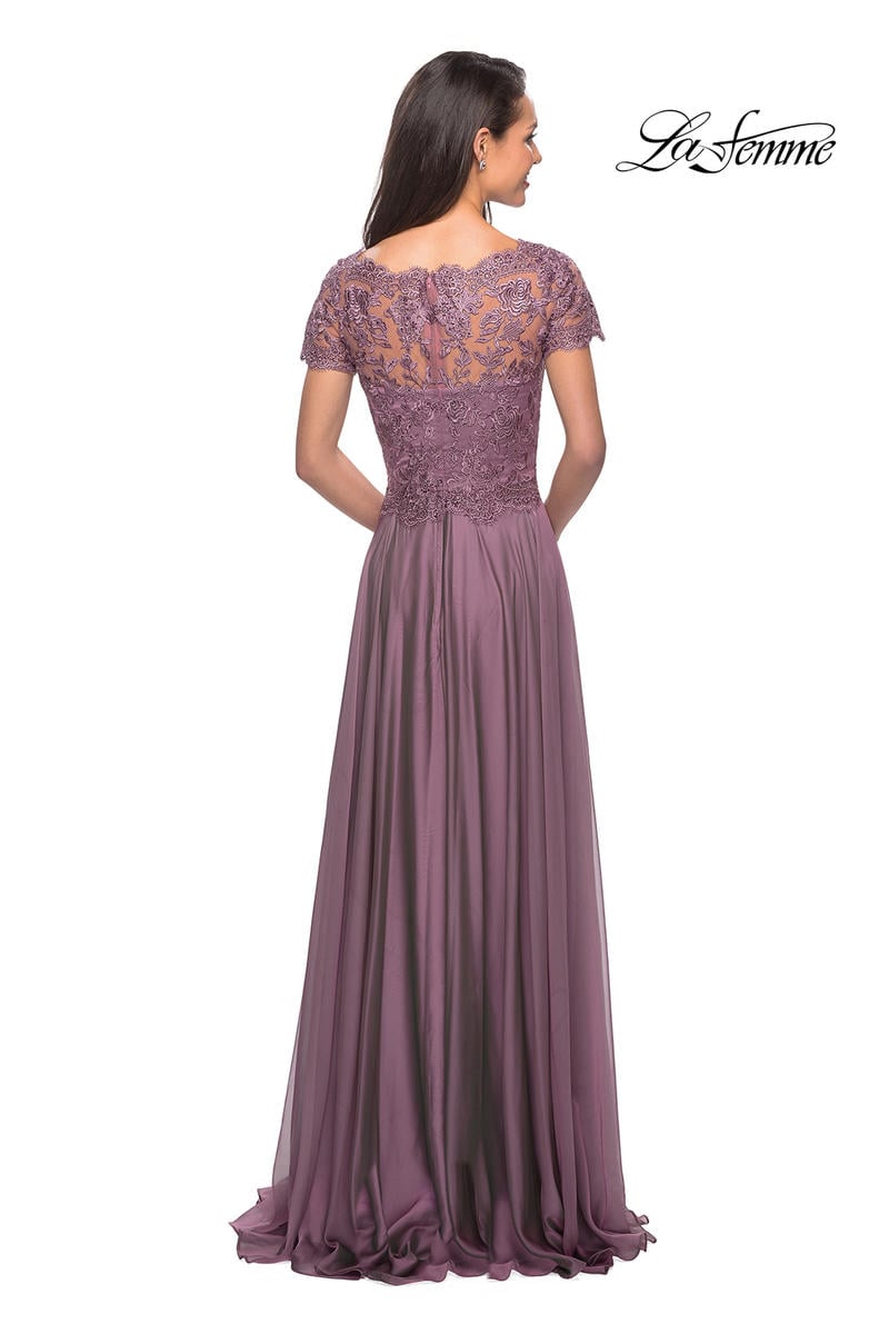 La Femme Evening 27098 - Dusty Lilac