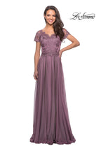 La Femme Evening 27098 - Dusty Lilac