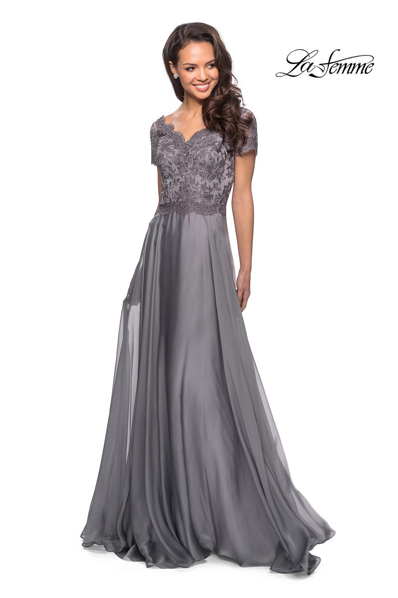 La Femme Evening 27098 - Platinum