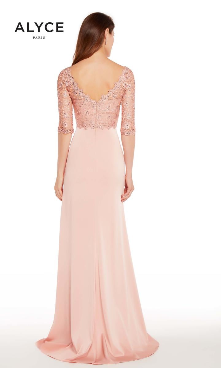 Alyce Black Label Dress 27242 - Pink