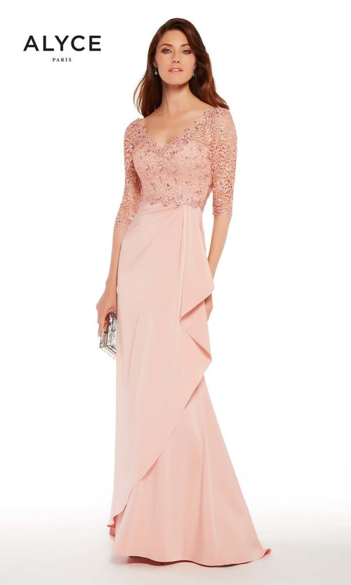 Alyce Black Label Dress 27242 - Pink