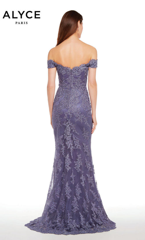 Alyce Black Label Dress 27249 - Stock Only Dusty Purple