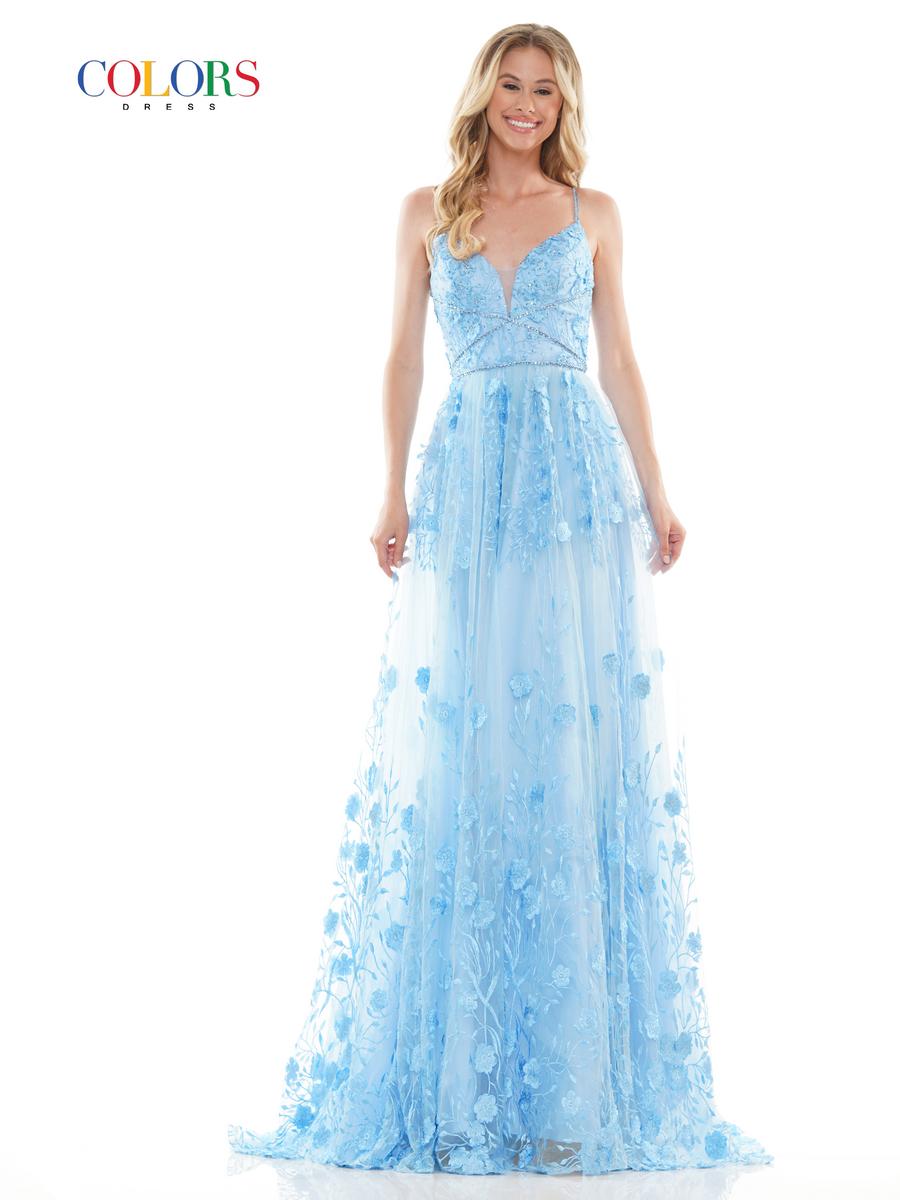 Colors Dress Dress 2726 - Blue