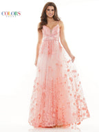 Colors Dress Dress 2726 - Coral