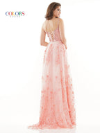 Colors Dress Dress 2726 - Coral