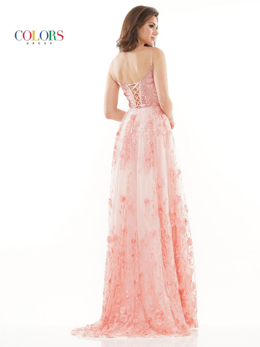 Colors Dress Dress 2726 - Coral