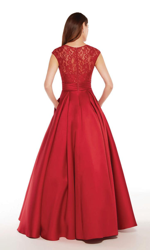 Alyce Black Label Dress 27278 - Crimson