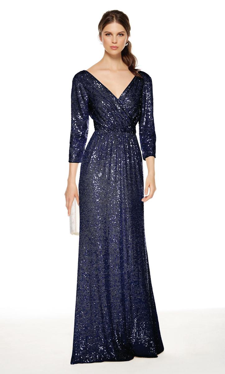 Alyce Black Label Dress 27358 - Navy