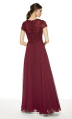 Alyce Black Label Dress 27389 - Burgundy