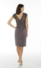 Alyce Black Label Dress 27441 - Gunmetal