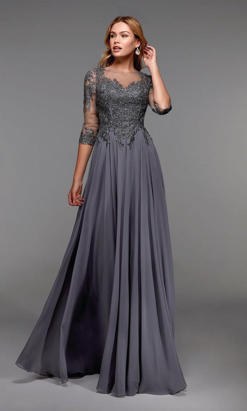 Alyce Black Label Dress 27474 - Stone