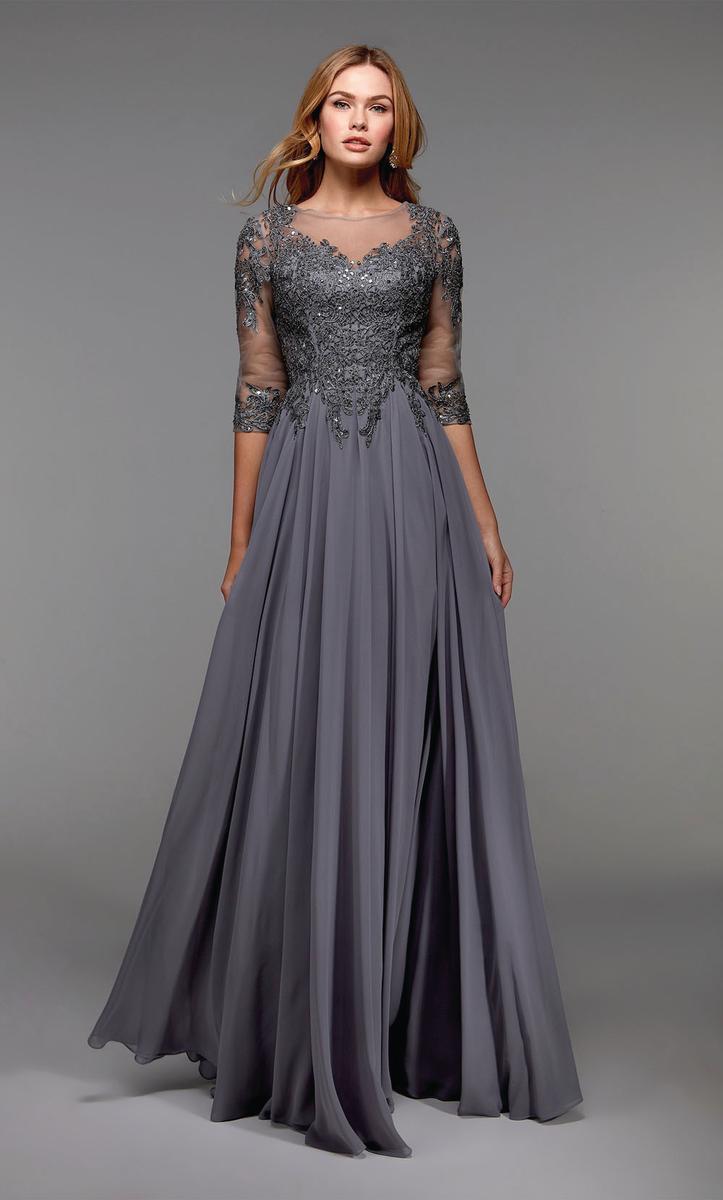 Alyce Black Label Dress 27474 - Stone