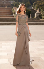 Alyce Black Label Dress 27477 - Stone