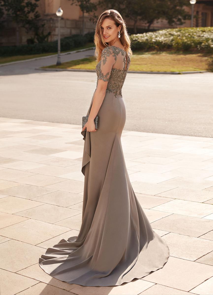 Alyce Black Label Dress 27477 - Stone