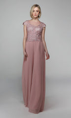 Alyce Black Label Dress 27488 - Cashmere Rose