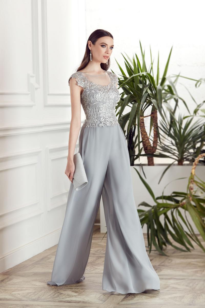 Alyce Black Label Dress 27488 - Silver