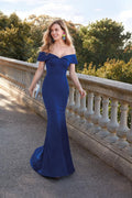 Alyce Black Label Dress 27489 - Cobalt