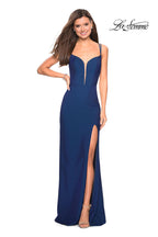 La Femme Dress 27512 - Navy