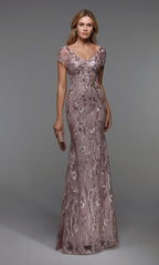 Alyce Black Label Dress 27533 - Rosewood