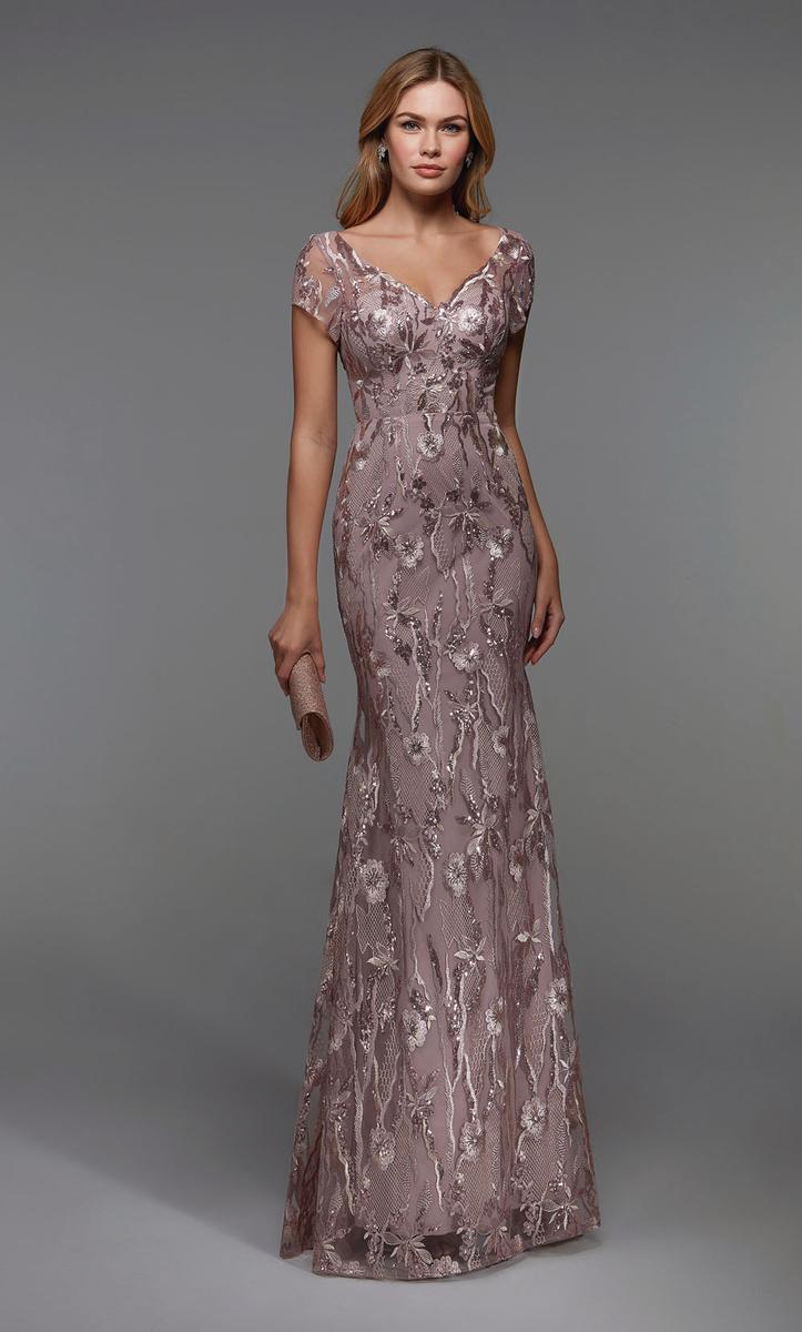 Alyce Black Label Dress 27533 - Rosewood