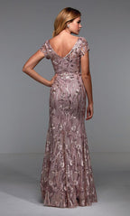 Alyce Black Label Dress 27533 - Rosewood