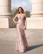 Alyce Black Label Dress 27533 - Rose Gold