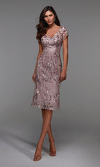 Alyce Black Label Dress 27534 - Rosewood