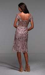 Alyce Black Label Dress 27534 - Rosewood