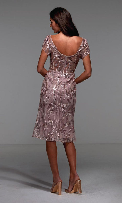 Alyce Black Label Dress 27534 - Rosewood