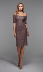 Alyce Black Label Dress 27535 - Smoke
