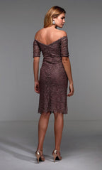 Alyce Black Label Dress 27535 - Smoke