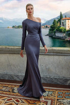 Alyce Black Label Dress 27557 - Graphite