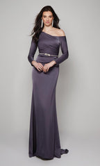 Alyce Black Label Dress 27557 - Graphite