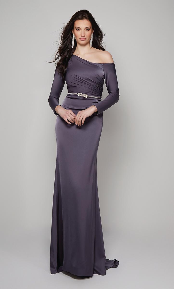 Alyce Black Label Dress 27557 - Graphite