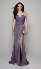 Alyce Black Label Dress 27558 - Purple Haze