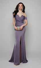 Alyce Black Label Dress 27558 - Purple Haze