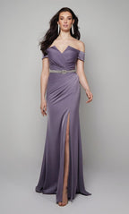 Alyce Black Label Dress 27558 - Purple Haze