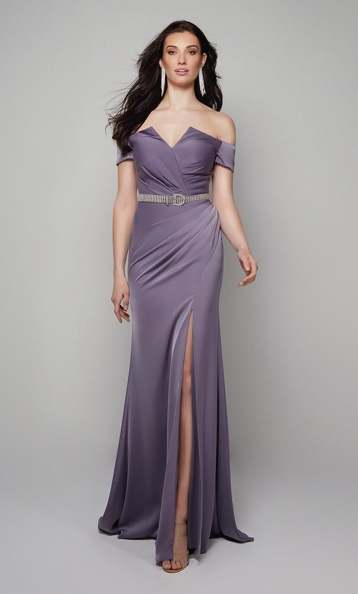 Alyce Black Label Dress 27558 - Purple Haze