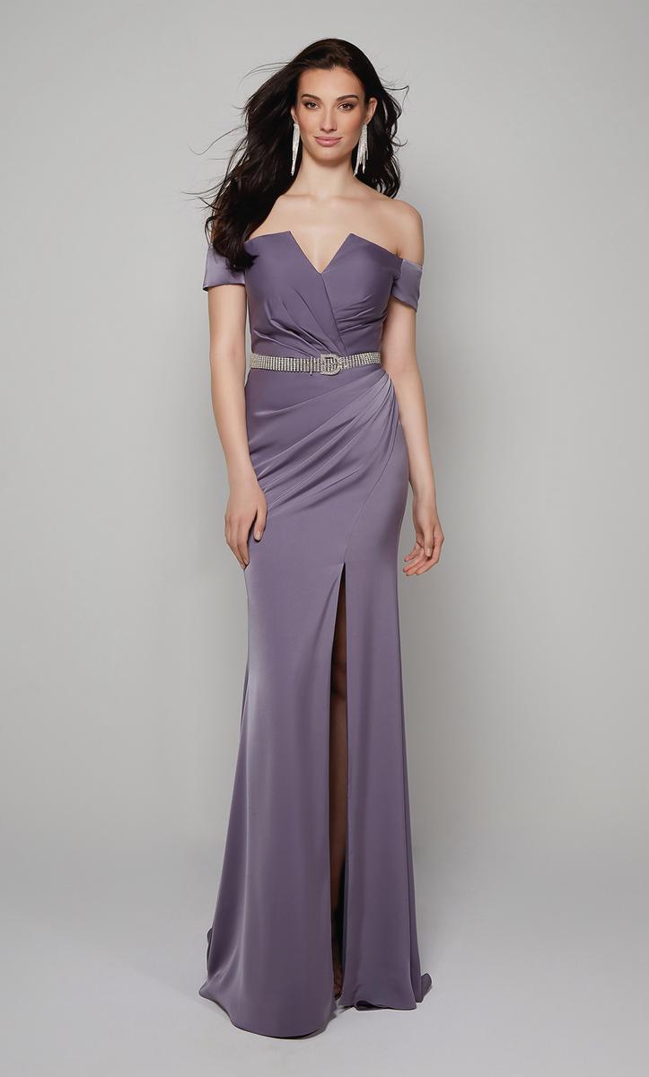 Alyce Black Label Dress 27558 - Purple Haze
