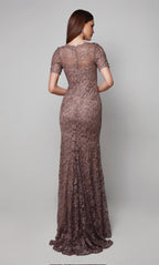 Alyce Black Label Dress 27561 - Smoke