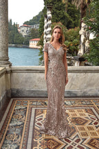 Alyce Black Label Dress 27575 - Deep Water