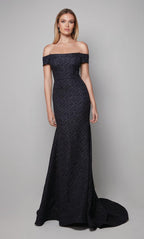 Alyce Black Label Dress 27578 - Midnight