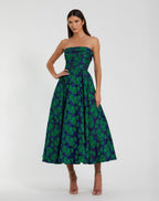 Cocktail by Mac Duggal Dress 27594 - Emerald Multi