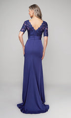 Alyce Black Label Dress 27595 - Navy