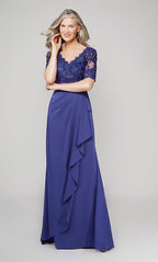 Alyce Black Label Dress 27595 - Navy